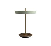 UMAGE Lámpara de mesa LED Asteria Table, USB, verde claro/latón
