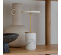 Umage Lámpara de mesa Asteria Move Mini Ø12x25.5 cm White marble