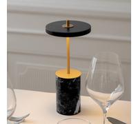 UMAGE Lámpara de mesa LED recargable Asteria Move Mini negra 26cm IP44