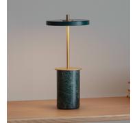 UMAGE lámpara de mesa LED recargable Asteria Move Mini, verde 26 cm IP44