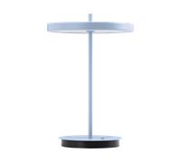 Umage Asteria Move, lámpara recargable LED, cabezal celeste/pie celeste