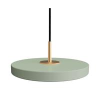 Umage Asteria Micro, lámpara de suspensión LED, oliva - Cover latón
