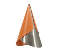 Umage Pantalla de lámpara Cornet Tono naranja-acero