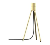 Umage Pie de lámpara de mesa Tripod latón cepillado