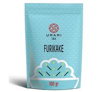 Umami Furikake Ecológico (100g) - Condimento Japonés -Made in Italy - Mezcla Crujiente de Sésamo y Algas Nori - Sin Aditivos, Vegano - Para Arroz, Sushi, Poke y Ensaladas