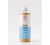 Umami Kingoma Salsa de Sésamo Tostado Japonesa 500ml - Aderezo Cremoso para Ensalada, Poke Bowl y Carne - Sin Gluten - Sabor Auténtico Japonés - Botella PET