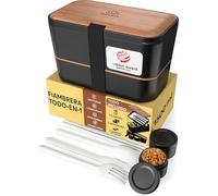 Umami Lonchera Bento, todo en uno, caja bento para adultos, recipientes de preparación de comidas para hombres y mujeres
