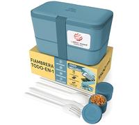 Umami Lonchera Bento, todo en uno, caja bento para adultos, recipientes de preparación de comidas para hombres y mujeres