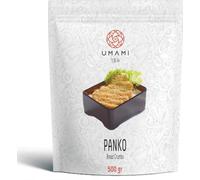 Umami Panko Pan Rallado Japonés 500g - Extra Crujiente para Frituras Ligeras y Gratinados - Receta Auténtica - Absorbe Menos Aceite