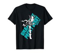 Umamusume: Pretty Derby Mejiro Ryan Camiseta, Hombre, Negro, M