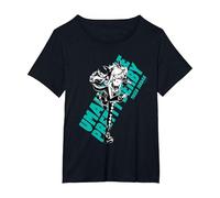 Umamusume: Pretty Derby Tosen Jordan Camiseta, Mujer Tallas Grandes, Negro, 2XL Grande