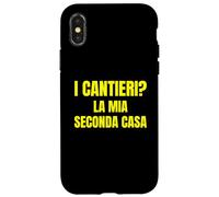 Umarell Uomo Pensionato Regalo Pensione Nonno Cantieri Carcasa para iPhone X/XS