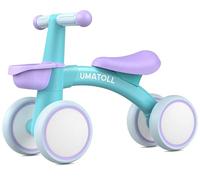 Umatoll Bicicleta sin Pedales para niños a Partir de 1 Año de Equilibrio, Juguetes Bebés de 12 a 24 Meses, Bici Bebe con Canasta, Pimera Bicicleta para Niños y Niñas como Regalo Cumpleaños