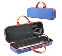 UMavlesFrd Versión europea compatible con bolsa Dyson Airstrait, bolsa de viaje para plancha Dyson Airstrait, azul-naranja, Simplicidad