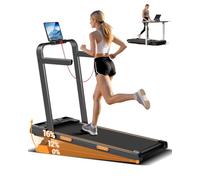 UMAY Cinta de Correr para Casa Plegable con Inclinación,8-10KM/H | cinta de andar plegable para Casa,3,0 CV Motor Silencioso,Treadmill Walking Pad Pantalla LED,Diseño Compacto,Max 136 kg