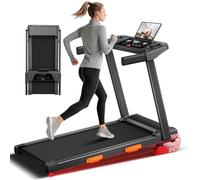 UMAY Cinta de Correr Plegable con Inclinación, Cinta de Andar Plegable,Caminadora Electrica para Casa Equipado con un Motor de 3,0 CV y Pantalla LED,Máximo 136KG