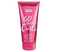 Umberto Giannini 60 Second Curls 1 Minute mascarilla hidratante para el cabello 200ml vegano libre de crueldad