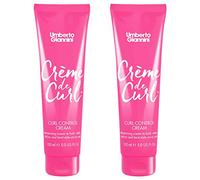 Umberto Giannini Creme De Curl Control Cream, Vegana & Cruelty Free Curl Control Cream, 150 ml, 2 unidades