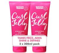 Umberto Giannini Curl Jelly - Paquete de gelatina rizada, gel vegano y libre de crueldad para cabello rizado u ondulado, 200 ml (paquete de 2)