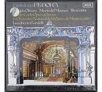 Umberto Giordano / Magda Olivero , Mario del Monaco , Tito Gobbi , Lamberto Gardelli - Fedora - Decca - SET 435-436
