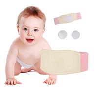 Umbilical Cinturón de hernia para bebé con banda para el ombligo, para hernia, soporte para la hernia, para el ombligo de los niños (Rosa)