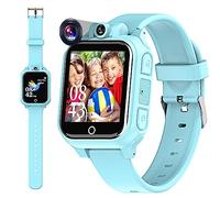 Umblue Reloj Inteligente niño, Regalos para Niños 3-12 Años, Smartwatch con Cámara Giratoria de 90° y Pantalla Táctil