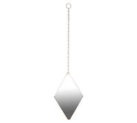 Umbra Dima Espejos en forma de diamante, montaje en pared, juego de 3, Cobre, 28.257999999999999 x 17.145 x 3.81 cm