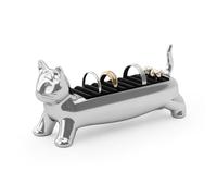 Umbra Ali - Soporte para anillos de gato, zinc, cromado