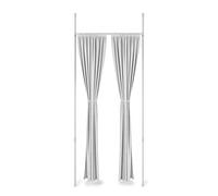 Umbra Anywhere Rod, Barra de Cortina de Tensión para Separador de Habitación, Ajustable, Sin Daños, 213-304 cm, Blanco