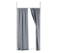 Umbra - Barra de cortina, Metallic Nickel | Montaje de tensión de suelo a techo, sin taladrar, sin instalación permanente