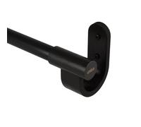 Umbra Bellwood Barra de Cortina Extensible de 2,5 cm de diámetro, Metal, Negro, 107-305 cm