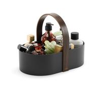 Umbra Bellwood Caddy, Madera, Negro/Nogal, One Size