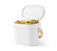 Umbra Bellwood Cubo de Compost Blanco/Natural ABS Reciclado