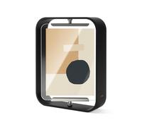 Umbra Bellwood Marco de Fotos, 13x18 cm, Negro | Madera de haya sostenible, gira 360 grados, doble cara para paisajes o retratos, Orientación vertical u horizontal