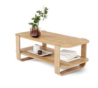 Umbra Bellwood Mesa de café, Madera, Natural, 109x55x40 cm