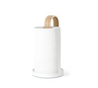 Umbra Bellwood - Soporte para Toallas de Papel de pie, Madera, Blanco/Natural