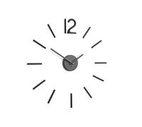 Umbra Blink Reloj de pared decorativo, Negro