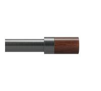 Umbra Blok cortinero ajustable de 2,5 cm de diámetro, 183-366 cm, Acero, Bronce