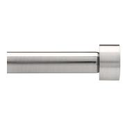 Umbra Cappa Cortinero simple ajustable, Acero, 183-366 cm, Níquel/Acero