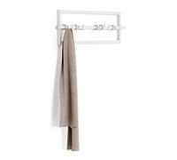 Umbra Cubiko Perchero de pared con 5 ganchos, Blanco