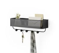 Umbra Estique Organizador multifuncional, Acero, Negro/Nogal