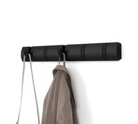Umbra Flip Perchero de pared, Negro