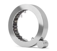 Umbra Jewelry Organizer Chrome Ferris-Organizador de Joyas de Metal Cromado