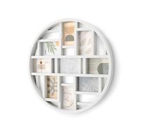 Umbra Luna Marco de Foto para múltiples Fotos 10x15 cm, Blanco