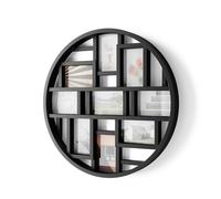 Umbra Luna Marco de Foto para múltiples fotos 10x15 cm, Negro