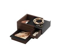 Mini Stowit Joyería Caja Negro Walnut By Umbra 1005314-048 Joyero
