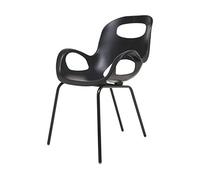 Umbra Oh Silla, Juego de 2, Negro mate