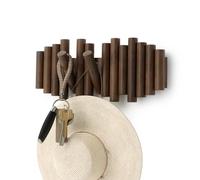 Umbra Picket 5 Gancho Barra 37,1CM X 16,5CM X 4,4cm Color Natural Madera