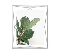 Umbra Prisma Marco de Fotos 8x10 para exhibiciσn de Fotos para Escritorio o Pared Cromo