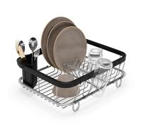 Umbra Sinkin Escurridor de platos, Negro/Níquel